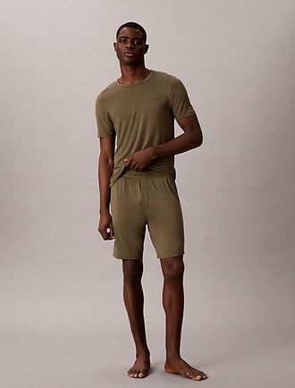 Calvin Klein Camiseta De Pijama De Cuello Redondo Ultra Soft Modal