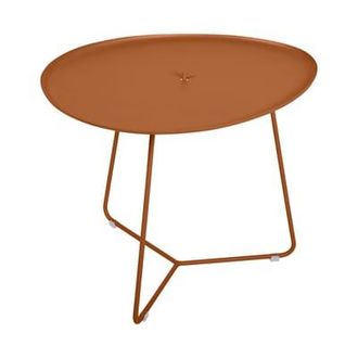 Fermob Coffee table Cocotte - Orange - Aluminium - Designer Studio Fermob