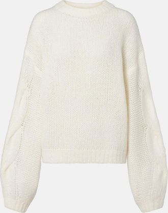 Lisa Yang Jersey calado Runi de cachemir y seda