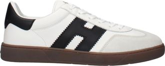 Hogan Zapatillas Hogan Cool Hombres Cuero Blanco/Negro