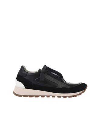 Brunello Cucinelli Black Low-Top Sneakers