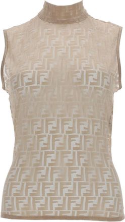 Fendi Top Ff Lace