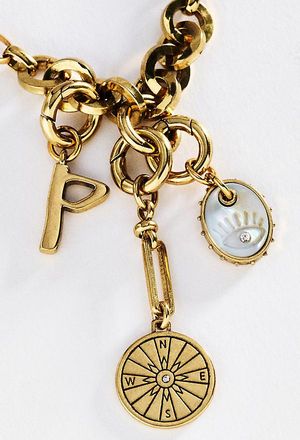 Mignonne Gavigan Initial Charm Necklace
