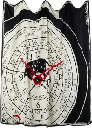 Louis Vuitton Pre-owned Scarves, female, Black, Size: ONE SIZE Pre-owned Silk Scarf