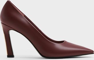 Charles & Keith Kerra Pointed High Heels
