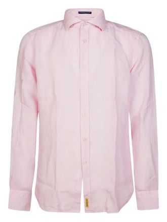 B.D. Baggies DEXTTC162 shirt - men - Linen/Flax - S - Pink