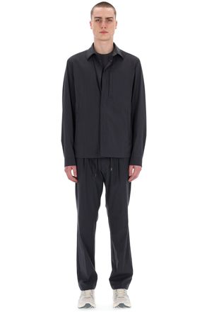 Herno Technical Wool Shirt Collar Jacket