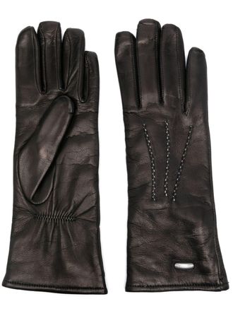 Our Legacy Her gloves - women - Wool/Sheepskin - S - Black