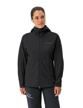 Vaude Softshelljacke VAUDE WOMENS ALL YEAR ELOPE SOFTSHELL JACKET II, Damen, Gr. 34, schwarz, Obermaterial: 100% Polyester. Futter: 100% Polyester, normal, 
