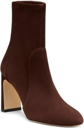Stuart Weitzman Babette Bootie 85 in Walnut Suede at Nordstrom Rack, Size 5.5