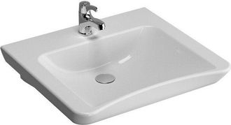 Vitra Lavabo Conforma Flush Washdown, Sin Borde De Descarga, 350 X 700 Mm Blanco
