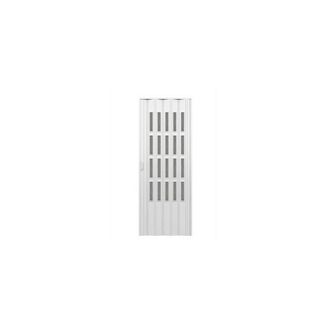 OEM Porta DArredo Per Interno A Soffietto Con Vetro Niagara Fume Misura: Cm 83 X 214