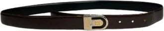 Givenchy Pre-owned Belts, female, Brown, Size: ONE SIZE Pre-owned Leather Belt