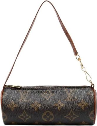 Louis Vuitton Pre-owned Mini Bags, female, Brown, Size: ONE SIZE Pre-owned Vintage Canvas Mini Bag
