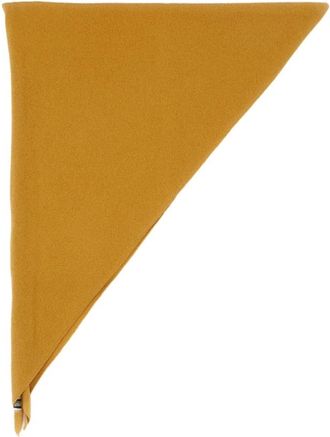 Extreme Cashmere N&deg;35 Bandana - Dames - Accessoires - Geel - Maat: ONE Size Wol
