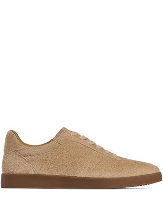 12 Storeez suede lace-up sneakers - women - Suede/Rubber/Leather - 36 - Neutrals