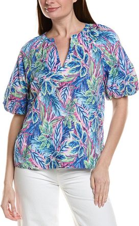 Tommy Bahama Frond Grove Puff Sleeve Top