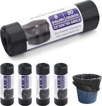 OEM Sacs De Toilette Biod&eacute;gradables - 30 L - Pour Toilettes De Camping Et Mobiles - Lot De 100