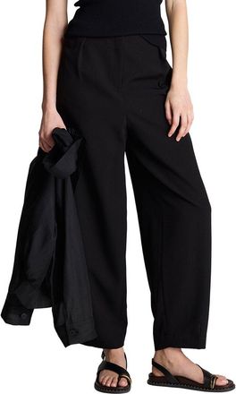 Kenneth Cole Fly Front Hollywood Waist Pleated Tapered Leg Pant