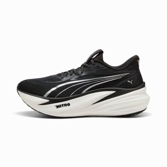 Puma Mens Magmax Nitro 2 Sneaker In Black/ White