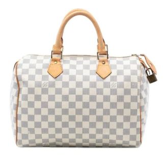 Louis Vuitton Pre-owned Handbags, female, White, Size: ONE SIZE Pre-owned Speedy 30