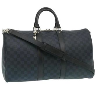 Louis Vuitton Pre-owned Canvas Weekendtas - Dames - Pre-owned - Zwart - Maat: ONE Size