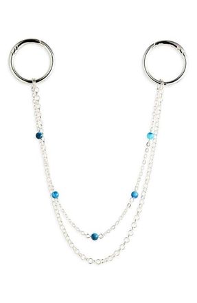Chelsea28 Swag Chain Bag Charm in Silver at Nordstrom