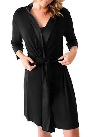 Kindred Bravely Emmaline Robe in Black at Nordstrom, Size Large/x-Large