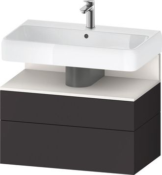 Duravit Qatego Mueble Bajo Lavabo, 1 Extra&iacute;ble Y 1 Caj&oacute;n, - Duravit