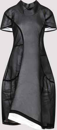 Comme Des Garçons Polyester Mini Dress