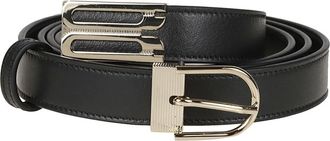 Victoria Beckham Dorian B Finite Riem - Dames - Riemen - Zwart - M - Accessoires