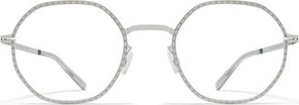 Mykita Auri - Shiny Silver RX - Dames - Brillen - Grijs - ONE Size - Accessoires