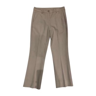 Herno Pantaloni a Trombetta - - Trousers - Donna - Beige - L