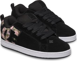 DC Sneaker DC SHOES Court Graffik, Herren, Gr. 6,5(38,5), rosa (rose), Obermaterial:57.05% Leder, 28.2% Synthetikmaterial, 13.87% Microfaser, 0.88% Texti