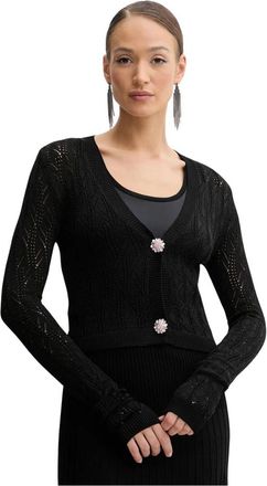 Silvian Heach Ilceni Cardigan - Knitwear - Mujer - Negro - M