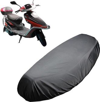 OEM Funda Universal Impermeable De Tela Oxford Para Asiento De Motocicleta, Negra Xxl