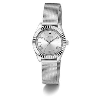 Guess Dames Armbandhorloge Zilver Mini Luna - Dames - Horloges - Grijs - ONE Size - Accessoires