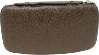 Louis Vuitton Pre-owned Clutches, male, Brown, Size: ONE SIZE Pre-owned Organizer Atoll Taiga Long Wallet