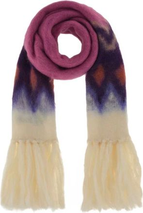 Isabel Marant Accessoires, Dames, Veelkleurig, ONE Size, Wol, Amanie Sjaal