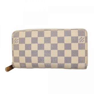 Louis Vuitton White Long Wallet (Bi-Fold) (Pre-Owned)