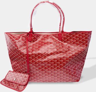 Goyard Saint-Louis Tote Bag Red