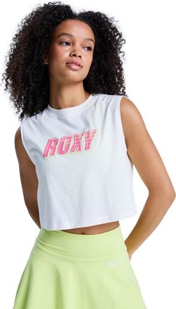 Roxy Shirttop ROXY Essential Energy, Damen, Gr. XXL, coconut milk, Obermaterial: 100% Walkfrottier;, Tops Shirttop