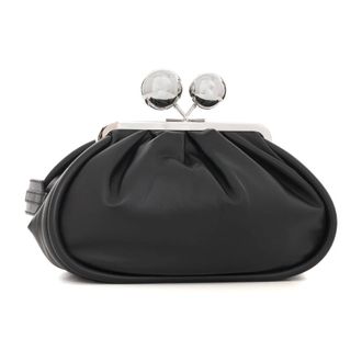 Max Mara Tassen, Dames, Zwart, ONE Size, Leer, Milvanew Pasticcino Bag