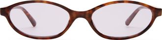 AIRE Earthshine 54mm Oval Sunglasses in Amber Tort /Lavendar Tint at Nordstrom