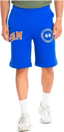 La Martina Bermuda Shorts - Heren - Korte Broeken - Blauw - S - Katoen - Korte Broeken