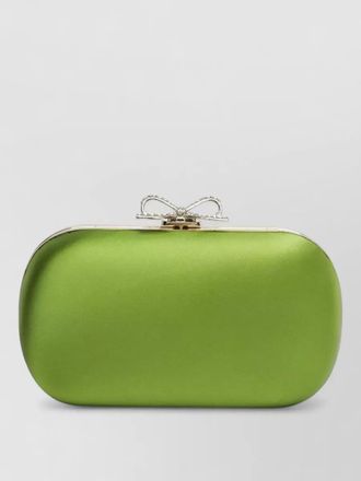 Self Portrait diamante clutch bag