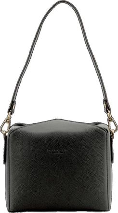 Pourchet Cassetta Schoudertas - Dames - Schoudertassen - Zwart - ONE Size - Leer - Tassen