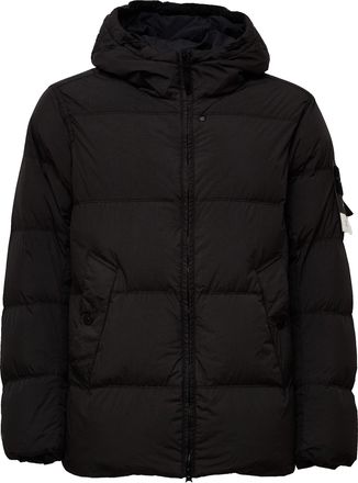 Stone Island Nylon Garment Dyed Down Jacket