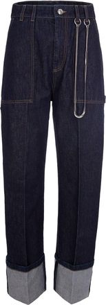 Sportmax Onorata Blu Notte Denim Jeans
