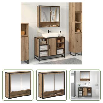 vidaXL Vidaxl Estante De Pared Roble Artisan 65 X 20 X 60 Cm